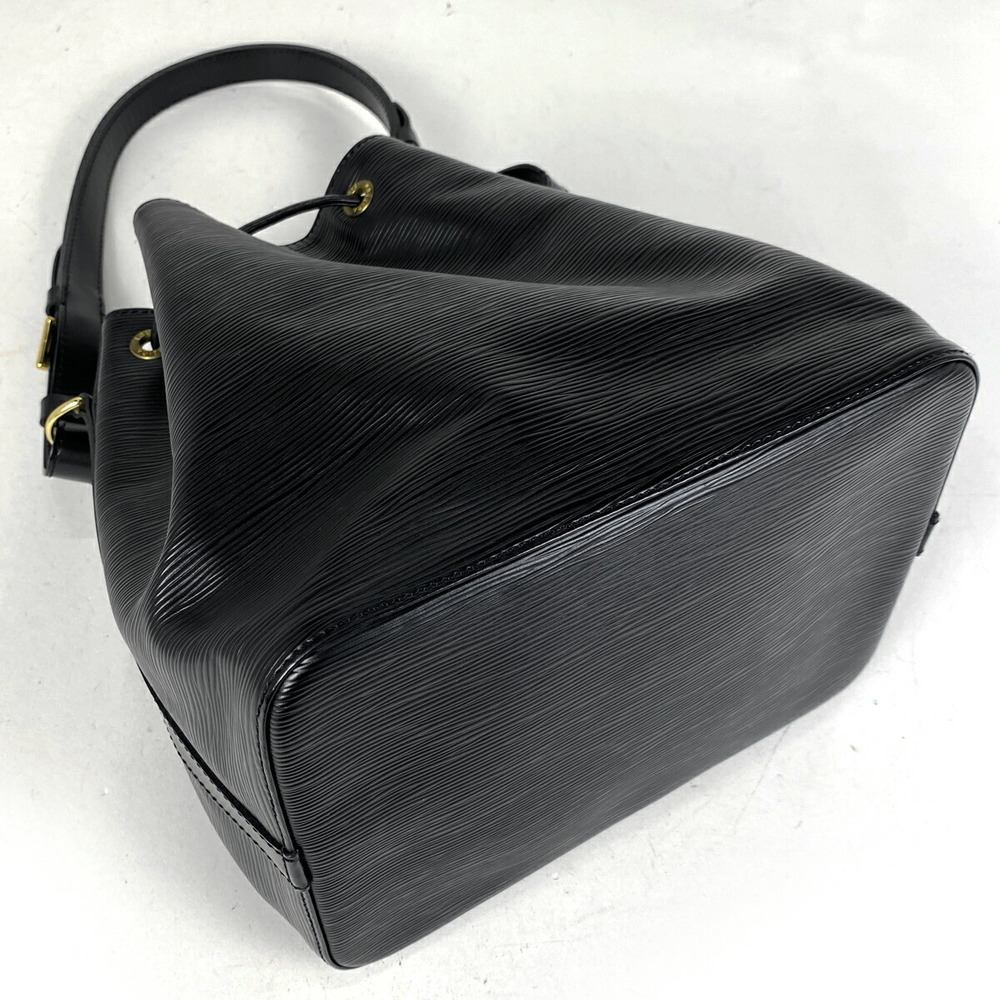 Louis Vuitton Shoulder Drawstring Bag Epi Noir Black - Picture 2 of 6